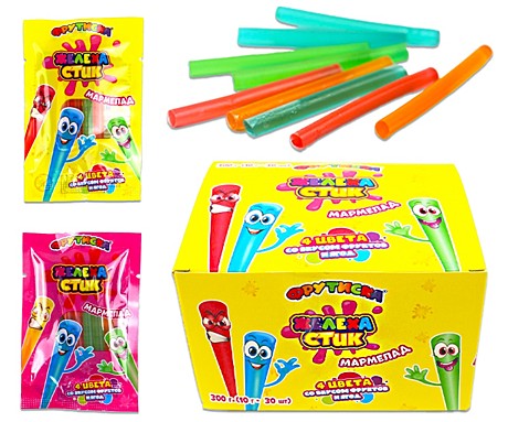 Мармелад ФРУТИСКА (ЖелехаСтик) 10гр *30