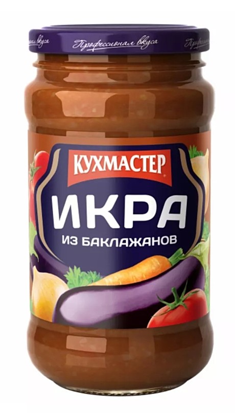 Икра из баклажанов  400г/ 12шт