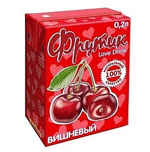 Напиток Фрутик 0,2л Вишня *27шт